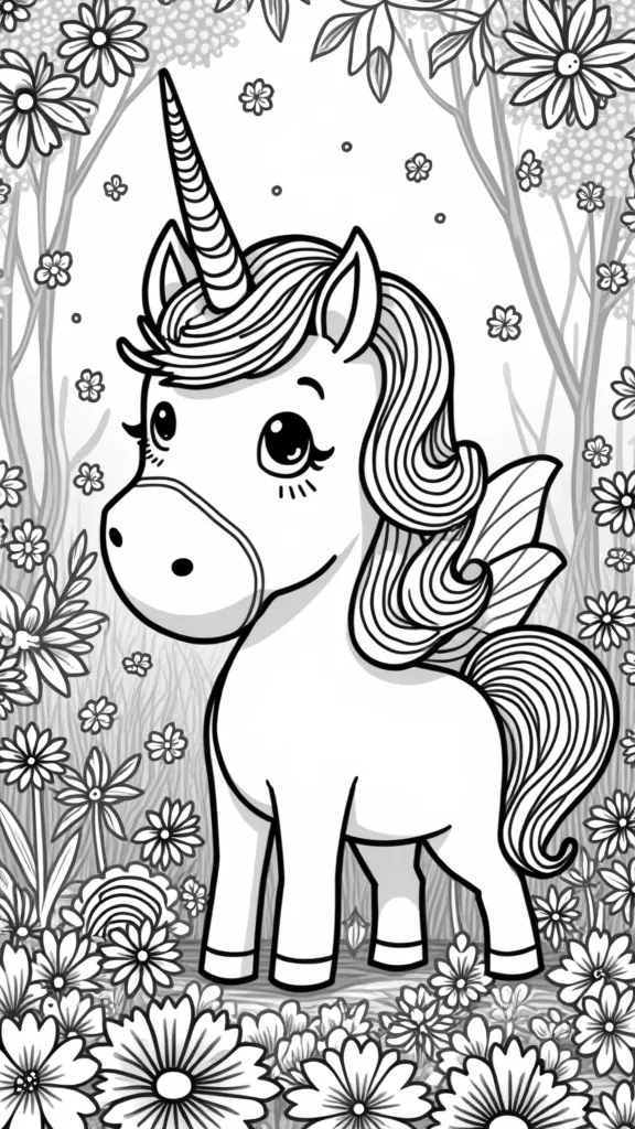 coloriages pour les filles mignonnes